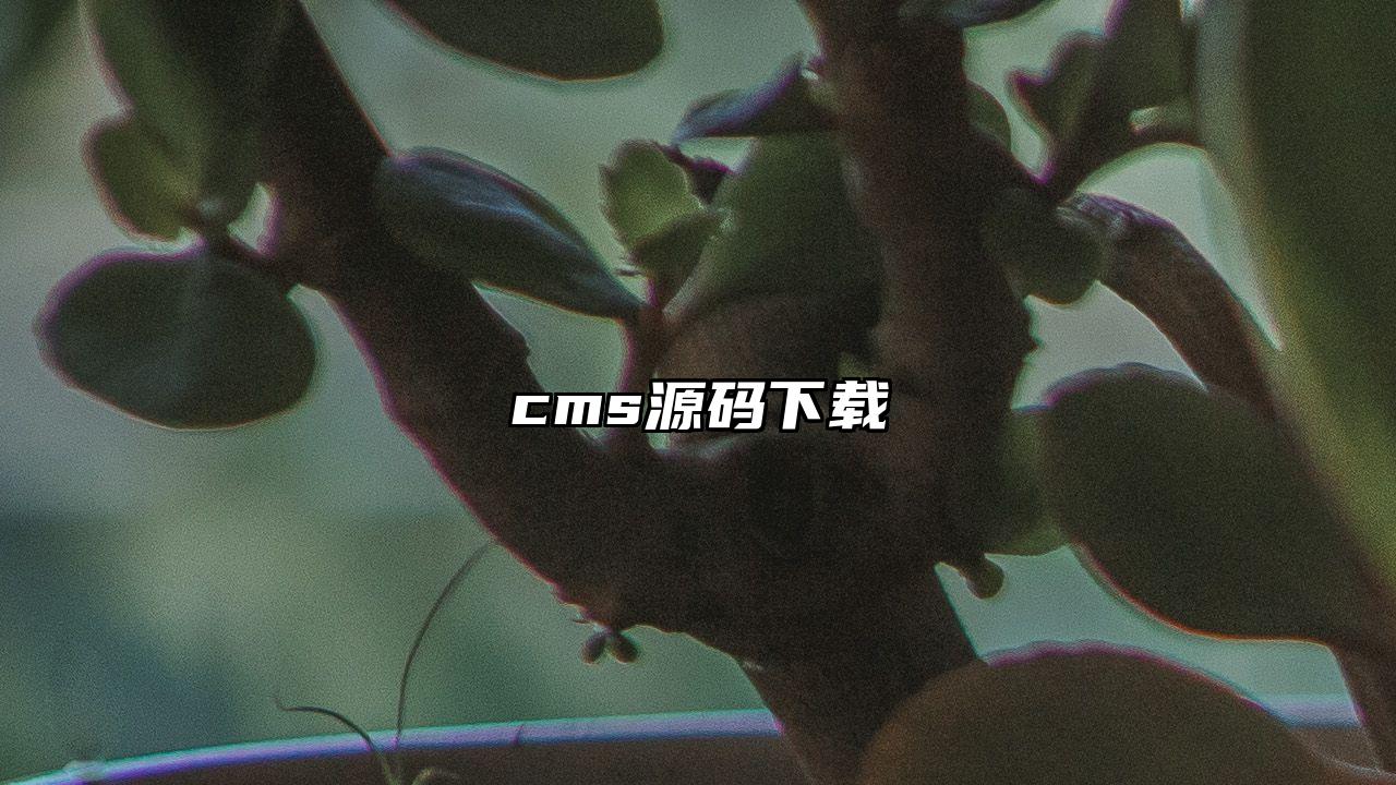 cms源码下载